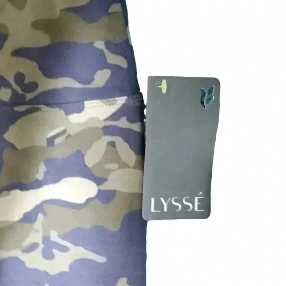 Nwt! Lysse Patterned Signature Ponte Center Seam Leggings$88 - Picture 4 of 5